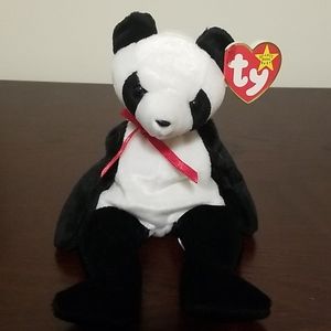 🐼 Fortune Panda Bear Beanie Baby 🐼